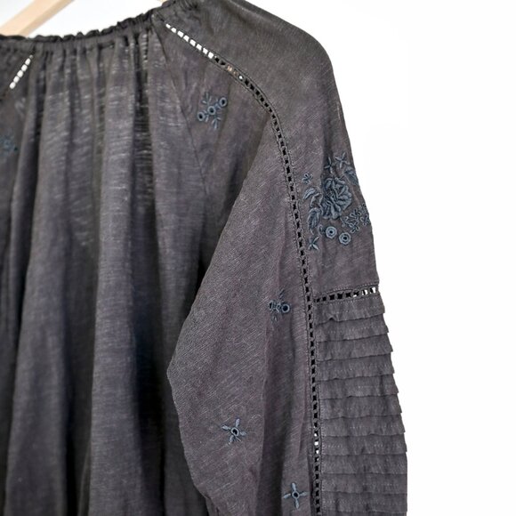 Lucky Brand Peasant Top Size M - Picture 3 of 5